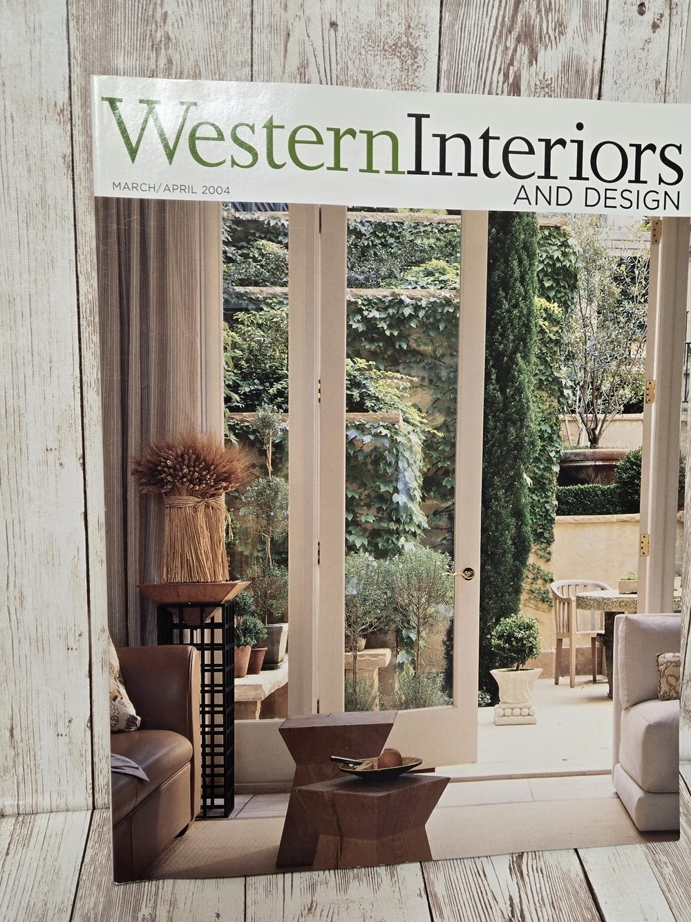 Western Interiors & Design March April 2004 Architecture Decor Magazine